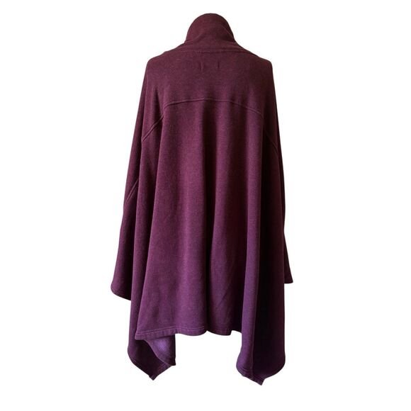 UGG Charlynne Drawstring Poncho size XL Marsala Burgundy Red - Picture 4 of 11
